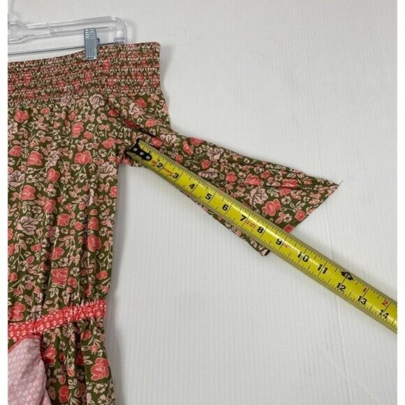 CABANA LIFE S Jetties Beach Off The Shoulder Ruffle Maxi Dress/Cover-up Size M - Picture 10 of 16